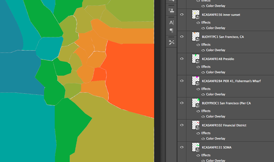 Weather stations sections